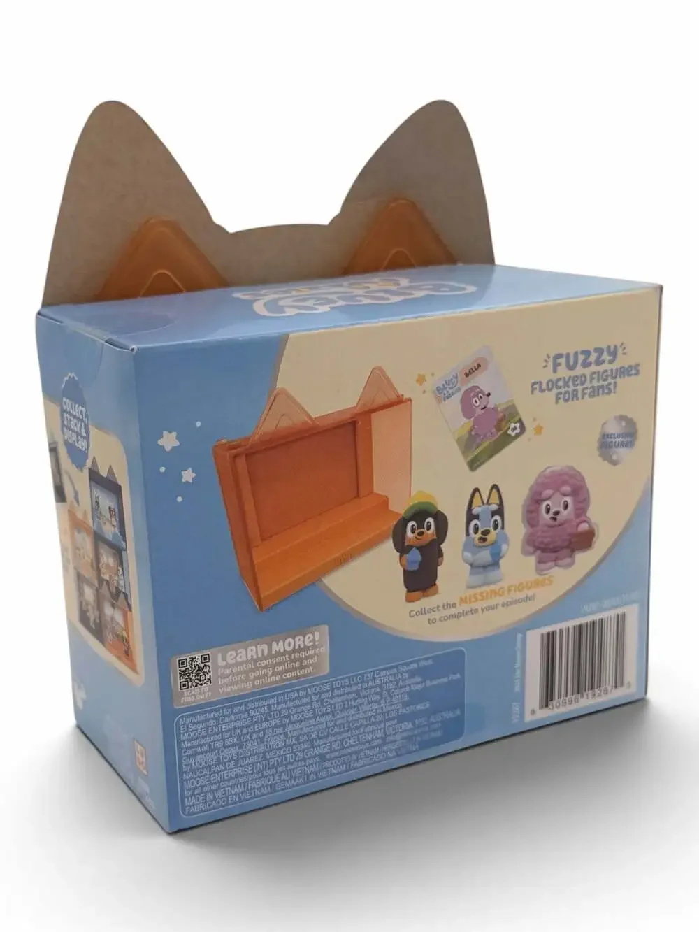 Bluey Fuzzies Episode Pack Shadowlands Display Case & Figures Series 1